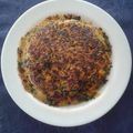 El cooksnap de Johana Lorena cuando hizo Tortilla de quinoa, espinaca y zapallo.