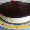 El cooksnap de Jorge M cuando hizo Tarta de queso con mermelada de arándanos.