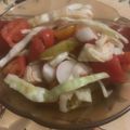El cooksnap de Eduardo Agudo Alba cuando hizo Mini ensalada de tomate, rábano y pepinillo.
