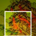 Cooksnap dari Dapoer Pemula untuk resep Tongkol Suwir Pedas Bumbu Kemangi