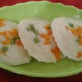 Varsha Wakpaijan Bhagat's cooksnap of when they made Oats Veggie Idli.