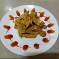 Deepti Padiyar's cooksnap of when they made मिरची भजी (mirchi bhaji recipe in marathi).
