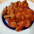 El cooksnap de Encar cuando hizo Mollejas de pollo con tomate.