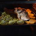 El cooksnap de Gorka Zuluaga gutierrez cuando hizo Paletilla de cordero lechal asada con patatas panaderas.
