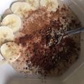 🍽Constantina🍽's cooksnap of when they made Κρέμα μπανάνας με φυστικοβούτυρο,γιαούρτι, βρώμη (smoothie bowl).