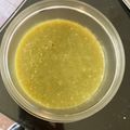 El cooksnap de Enrique Láscarez cuando hizo Salsa verde de tomate.