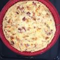El cooksnap de conxi cuando hizo Pastel de pollo, jamón y queso.