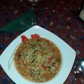 El cooksnap de Mario Botto cuando hizo Arroz con mejillones.