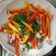 Cooksnap của Dương Hồng Thùy Dương khi họ làm theo món Thịt đà điểu xào ngũ sắc (ớt chuông xanh, đỏ, vàng, dưa leo, hành tây)