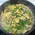 JoI Huang 的 蘑菇蛋炒茼蒿 cooksnap