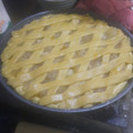 El cooksnap de Ana Osorio B cuando hizo Kuchen de manzana.