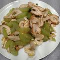 Chia Chi Liu 的 黑輪炒大黃瓜 cooksnap