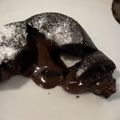 Cooksnap dari Noy untuk resep Chocolava steam cake diet ala keto/debm flourless cake
