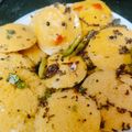 Falak Numa का कुकस्नैप जब उन्होंने खट्टे मीठे बेसन ढोकला (Khatte meethe besan dhokla recipe in hindi) बनाया था।