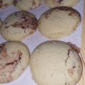El cooksnap de Karina Valenzuela cuando hizo Galletitas de aceite bicolores.