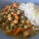 El cooksnap de Ramón Esteban López cuando hizo Garbanzos al curry.