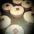 Kim Baxter's cooksnap of when they made Magic Peanutbutter Cookies.