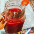 Mousumi का कुकस्नैप जब उन्होंने बीटरूट और गाजर का जूस (beetroot aur gajar ka juice recipe in Hindi) बनाया था।