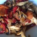 El cooksnap de Irene-Guirao cuando hizo Filetes de pollo con verdura salteada en salsa de ostras.