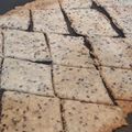 El cooksnap de Manuel S. Muñoz cuando hizo Crackers caseros de semillas.