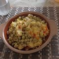 El cooksnap de Florencia Ramirez cuando hizo Pollo al curry con arroz.
