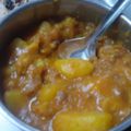 Alka maan का कुकस्नैप जब उन्होंने आलू मंगोड़ी की सब्जी (Aloo Mangodi ki sabzi recipe in Hindi) बनाया था।
