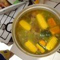 El cooksnap de Fede Fleyta cuando hizo Sopa de Verduras.