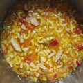 El cooksnap de Elisa Ramirez cuando hizo Fideuá de pollo en Thermomix.