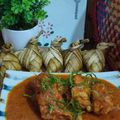 Cooksnap Aza Aaj semasa beliau membuat Rendang pedas perak.