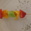 El cooksnap de g cuando hizo Brocheta de fruta fresca.