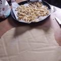 El cooksnap de laura cuando hizo Fideos sin tacc con dos salsas.
