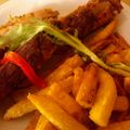 El cooksnap de Mario H. Davi cuando hizo Asados de cochinillo y cordero.