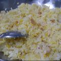 Preeti yadav का कुकस्नैप जब उन्होंने केसरिया भात (kesariya bhat recipe in Hindi) बनाया था।