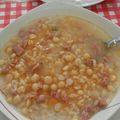 El cooksnap de Fran Rami cuando hizo Garbanzos con arroz.