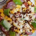 Hema ahara का कुकस्नैप जब उन्होंने पिज़्ज़ा(pizza recipe in Hindi) बनाया था।