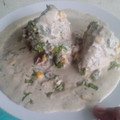 El cooksnap de Lupita De Muñoz cuando hizo Pollo a la crema con chile.