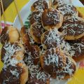 Cooksnap dari Kembar Rachmandaru untuk resep Eggless Donat Isi Meses Coklat Super Kilat (breakfast day #2)