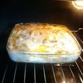 El cooksnap de César Durango cuando hizo Lasaña de berenjenas.