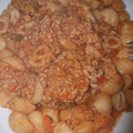 El cooksnap de Carlos Torres cuando hizo Guiso con carne y macarrones.