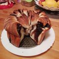 macskarom Cooksnap-ja, amikor elkészítette a(z) Legyező kakaós kalács receptet.