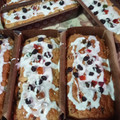 El cooksnap de Raquel Mascareño cuando hizo Budín inglés.