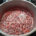 El cooksnap de Isabel Vilugron cuando hizo Mermelada de frutilla, facilísimo.