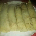 El cooksnap de Julii Quiroga cuando hizo Canelones de Acelga y Ricota.