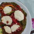 El cooksnap de Raquel Orta cuando hizo Pizza con Masa de Brócoli.