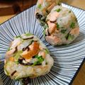 蘇菲家之味 的 簡單早餐-鮭魚飯糰 cooksnap