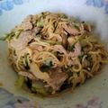 宛臻 的 家常沙茶牛肉炒麵 cooksnap