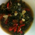 Cooksnap dari lelionitiwayati untuk resep Cah Kangkung Trasi Pedas
