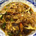 Cooksnap Qistina Azani semasa beliau membuat Ikan Masak Taucu.