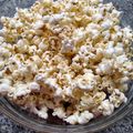 El cooksnap de Andrea Candelé cuando hizo Pochoclos como los del cine pero de colores🍿.