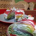 Cooksnap dari Dian Anggraeni untuk resep Rainbow Mille Crepes